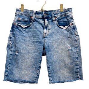 GAP Y2K Women's Light Blue Denim Bermudas Jorts